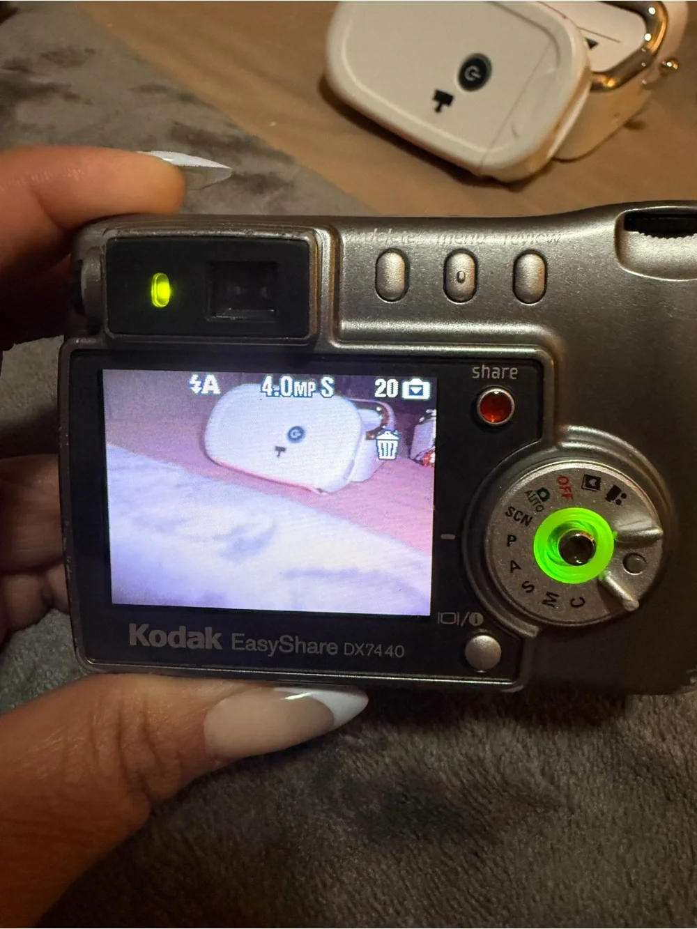 Kodak EasyShare DX7440 Compact Silver and Black Digital Camera